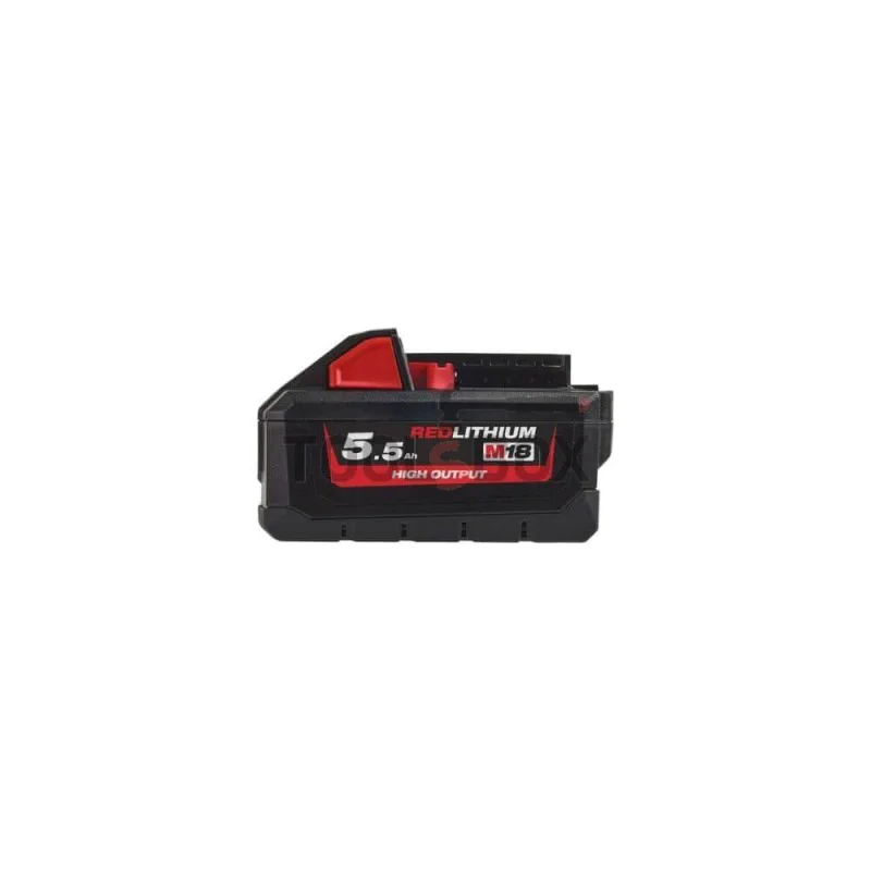 Milwaukee M18HB5.5 - 2 pcs 18V 5.5Ah Li-ion batteries