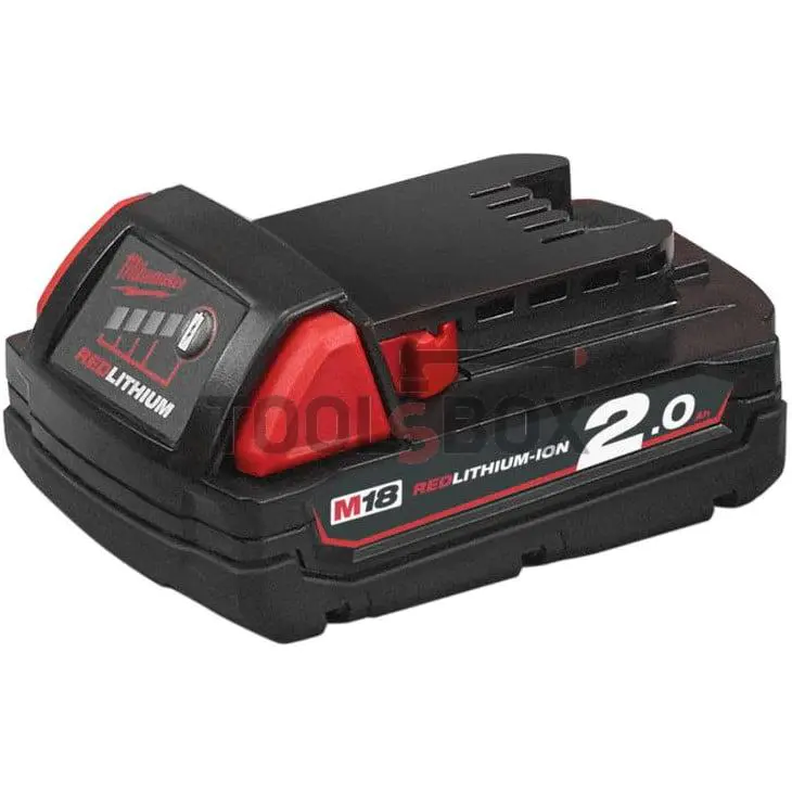 Rechargeable Battery Milwaukee M18B2 / 2.0Ah REDLITHIUM-IONTM
