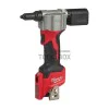 Milwaukee M12 FPP2S-422X brushless screwdriver and riveter set, 12V