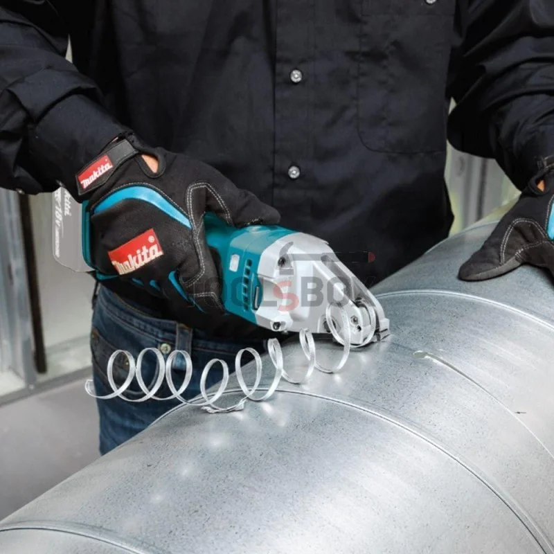 Cordless sheet metal shear Makita DJS161Z, 18V