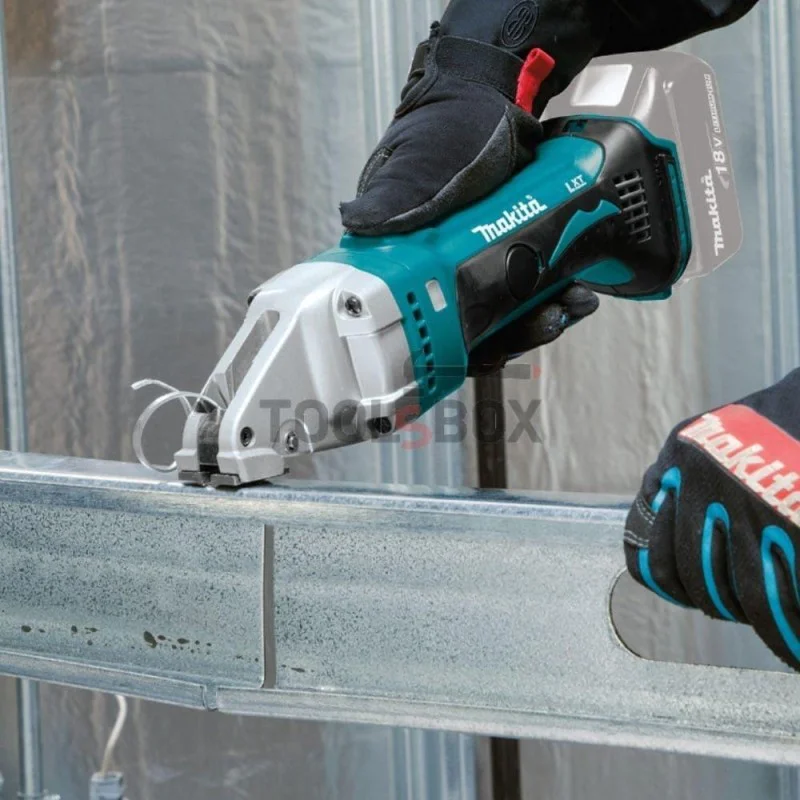 Cordless sheet metal shear Makita DJS161Z, 18V
