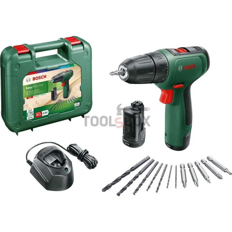 Cordless screwdriver BOSCH EasyDrill 1200, 12V, 1,5Ah