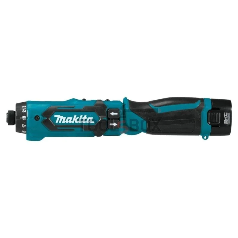 Cordless screwdriver Makita DF012DSE, 7,2V, 8Nm