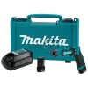 Cordless screwdriver Makita DF012DSE, 7,2V, 8Nm