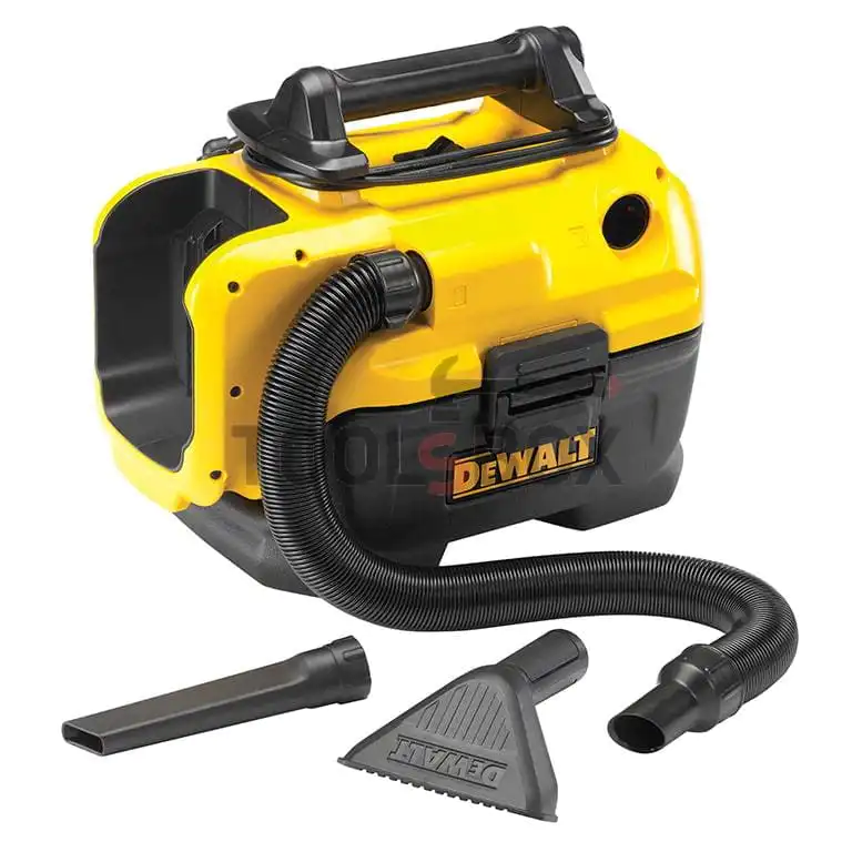 Cordless vacuum cleaner DeWALT DCV584L for dry and wet cleaning 18/54/230 V