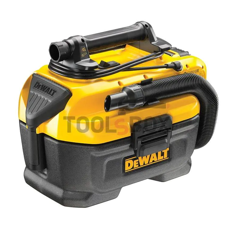 Cordless vacuum cleaner DeWALT DCV584L for dry and wet cleaning 18/54/230 V