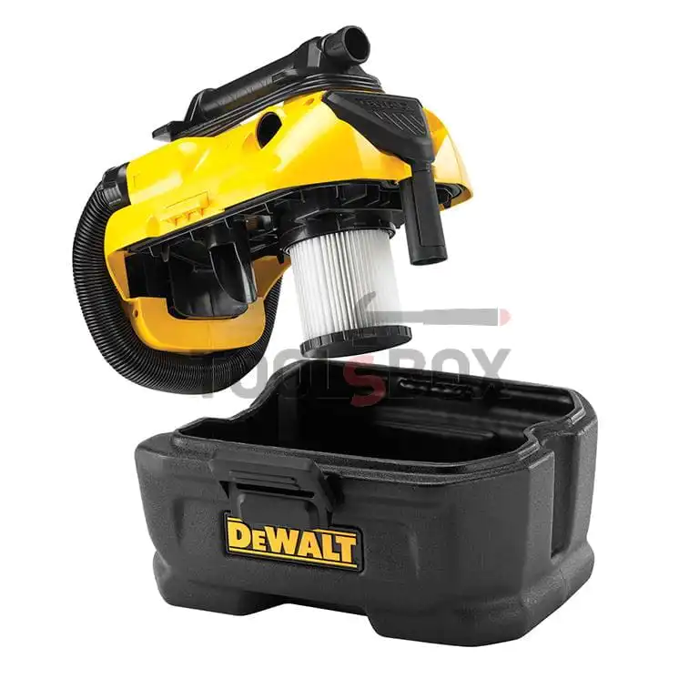 Cordless vacuum cleaner DeWALT DCV584L for dry and wet cleaning 18/54/230 V