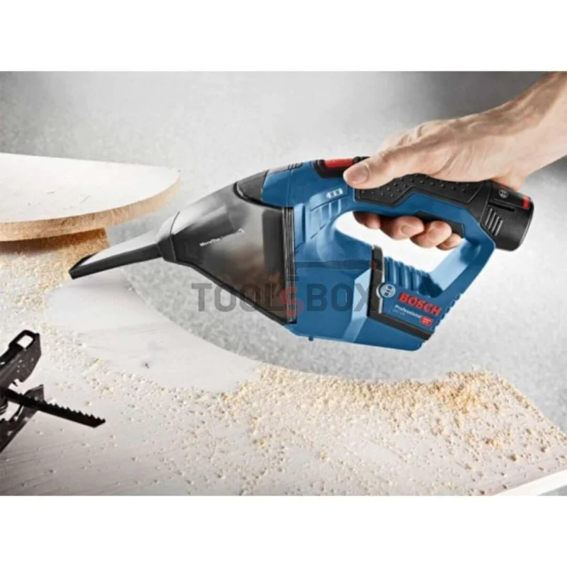 Cordless vacuum cleaner Bosch GAS 12V SOLO ProMix, 12V