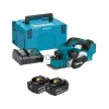 Cordless brushless planer Makita DKP181RTJ 18v LXT 82mm