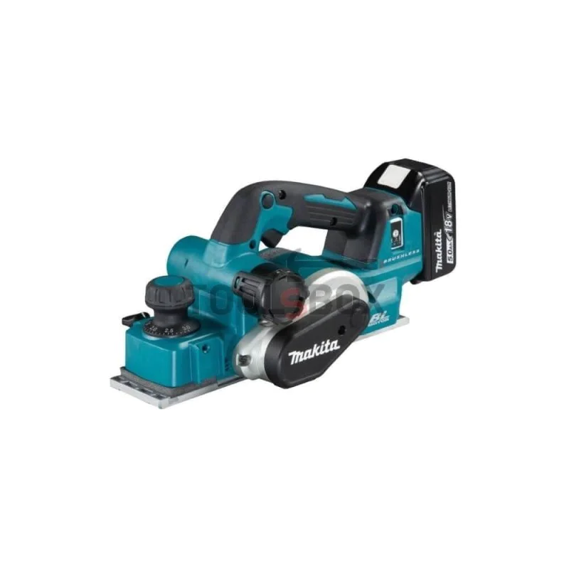 Cordless brushless planer Makita DKP181RTJ 18v LXT 82mm