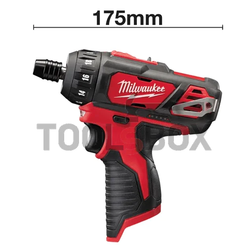 Cordless screwdriver Milwaukee M12BD-0 / 4933441910