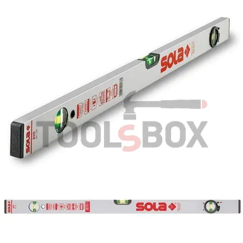 Aluminium spirit level Sola AVD 40 , 400 mm, 01120501