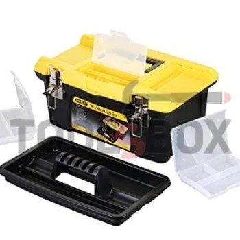 Пластмасов куфар за инструменти Stanley 1-92-906 с подвижна табла. 19" - 49см