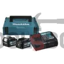 Комплект батерии и зарядно Makita 198636-5 , 10.8V , 2x 4.0 Ah , зарядно DC10SA , куфар Makpac