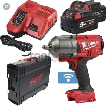 Milwaukee M18ONEFHIWF12-502X 1898Nm 1/2 ONE-KEY brushless wrench