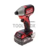 Milwaukee M18CBLPP2B-502C 18V 60Nm/170Nm brushless screwdriver/impact driver kit
