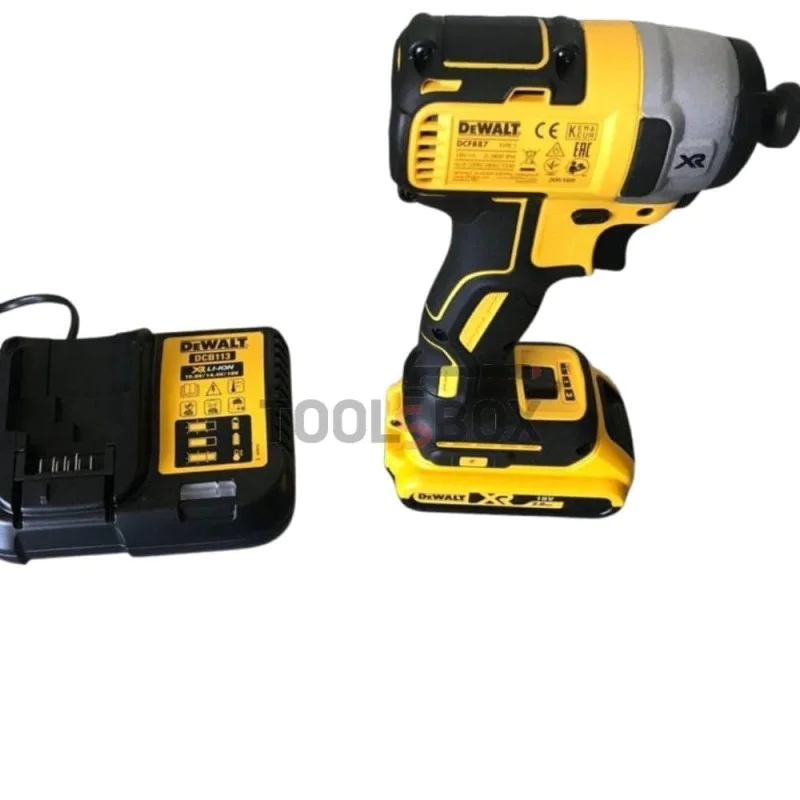 Cordless Brushless Impact Driver DeWalt DCF887D1 , 205Nm , 18V