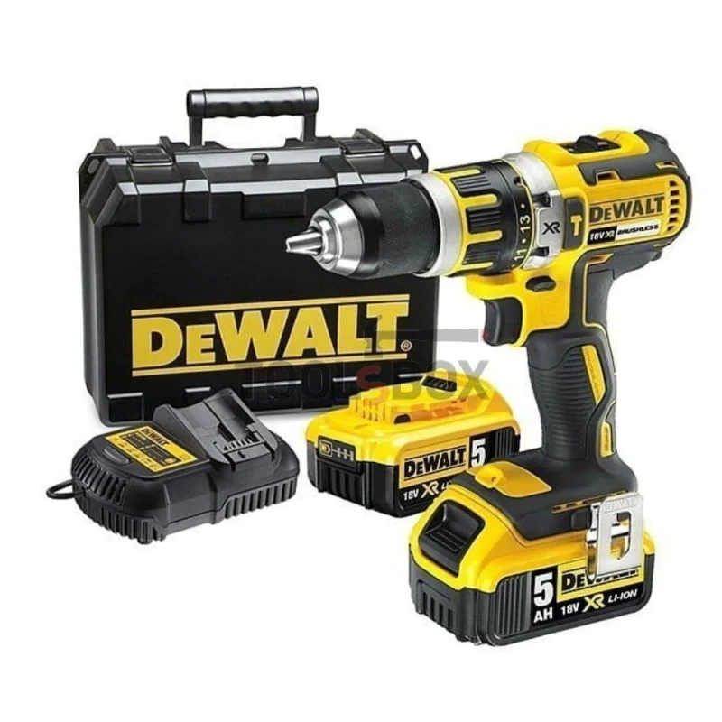 Cordless Brushless Drill-Driver DeWalt DCD790P2 , 18 V