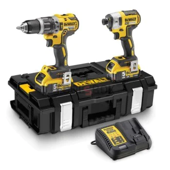 Безчетков Винтоверт и Бормашина DeWalt DCK266P2 , DCF887N, DCD796