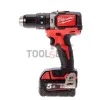 Milwaukee M18CBLPP2B-502C 18V 60Nm/170Nm brushless screwdriver/impact driver kit