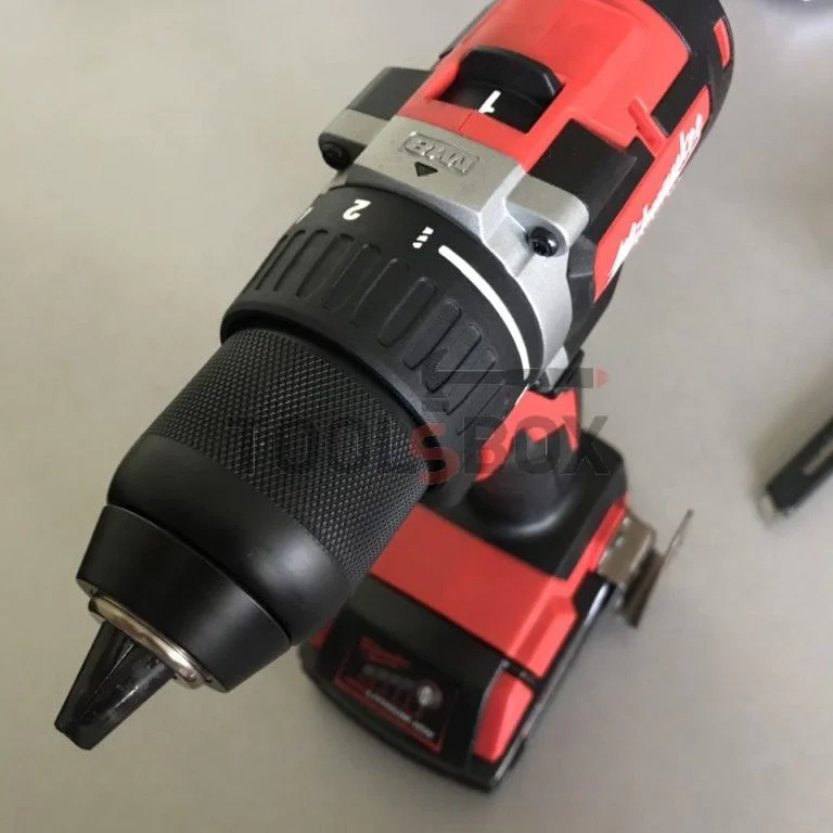 Milwaukee M18 CBLDD-202C brushless screwdriver, 60Nm 2-speed