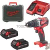 Milwaukee M18 CBLDD-202C brushless screwdriver, 60Nm 2-speed