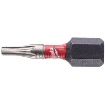 Impact bits Milwaukee SHOCKWAVE TM IMPACT DUTY, TX9, 25mm, 2pcs.