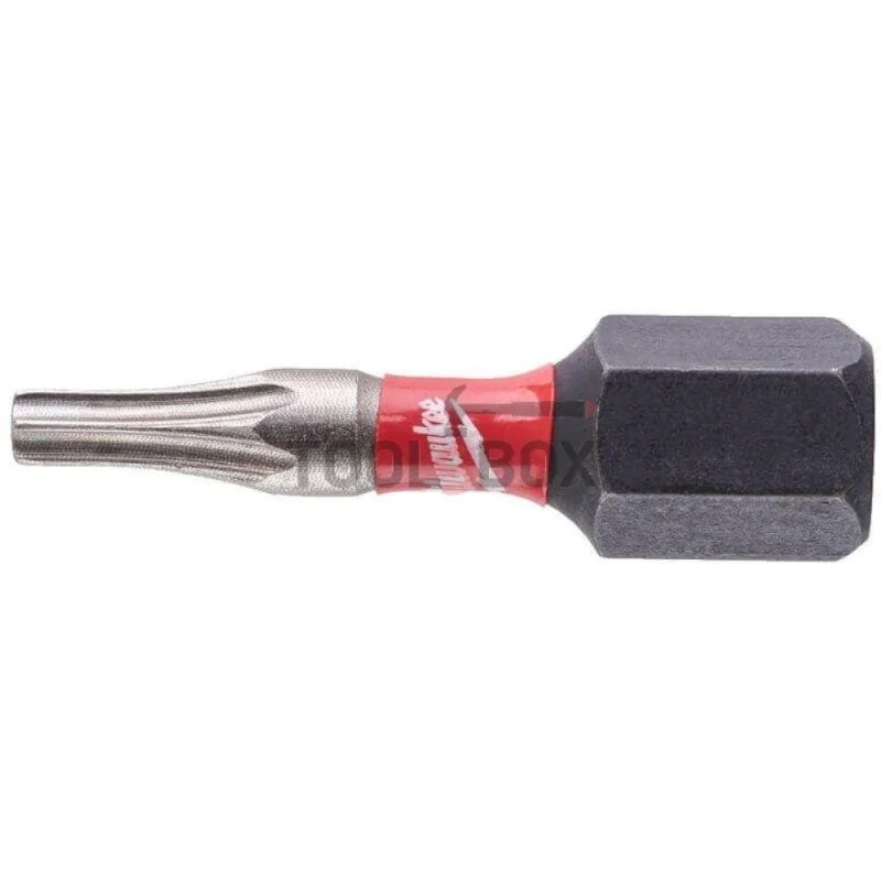 Impact bits Milwaukee SHOCKWAVE TM IMPACT DUTY, TX9, 25mm, 2pcs.