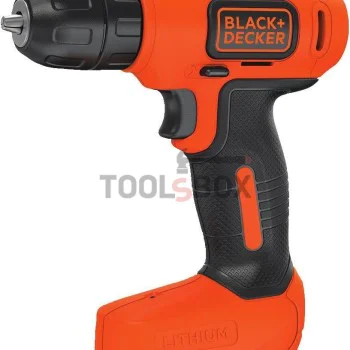 Винтоверт акумулаторен Black&Decker BDCD8 , Li-Ion, 7.2V, 1.5Ah