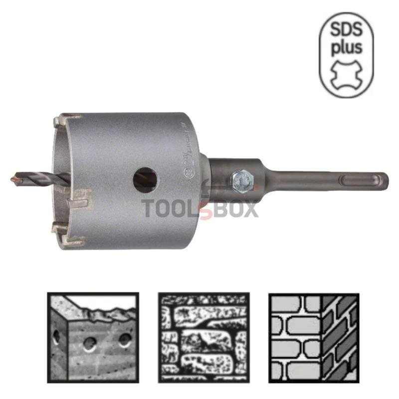 BOSCH CoreCutter SDS-plus, 68x54x72mm, 3 pieces