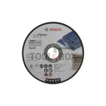 Диск карбофлексов за рязане на метал Bosch ф125x1x22.23mm 2608603514