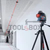 Лазерен нивелир Bosch GLL 3-80 линеен с 3 лъча 30 м, 0.2 мм/м