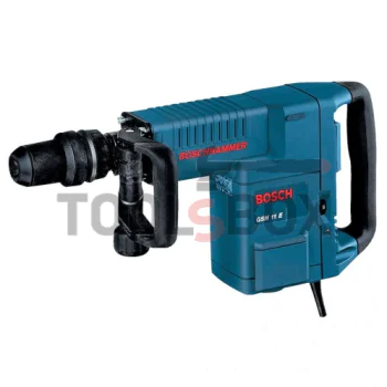 Къртач със захват SDS-max Bosch GSH 11 E , 1500 W, 16,8 J, куфар, секач