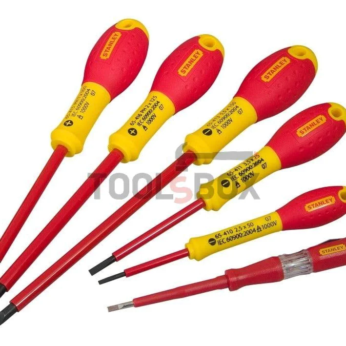Set of Stanley screwdrivers 0-65-441, insulated 6 pcs. FATMAX