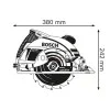 Bosch circular saw GKS 190, 1400 W, Ø 190 mm