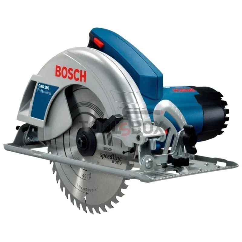 Bosch circular saw GKS 190, 1400 W, Ø 190 mm