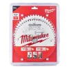 Milwaukee wood circular saw blade 4932479575, 216x30mm x 48/60 teeth, 2 pieces