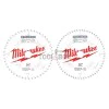Milwaukee wood circular saw blade 4932479575, 216x30mm x 48/60 teeth, 2 pieces
