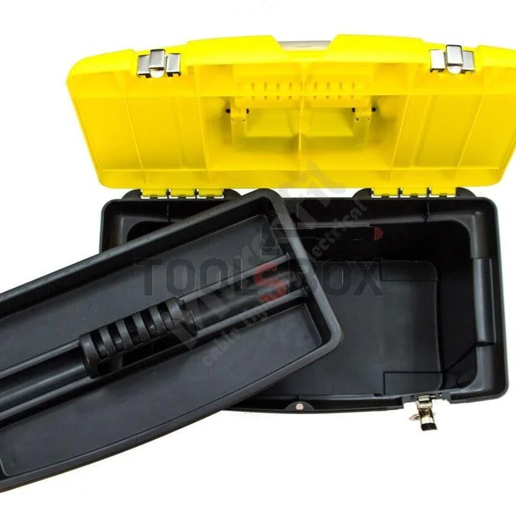Stanley 1-92-906 plastic tool case with removable tray. 19