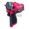 Brushless impact driver with Milwaukee M12FPDX-0 attachment