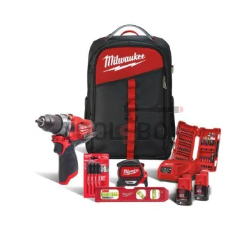 Комплект инструменти Milwaukee M12 FPD-202BA