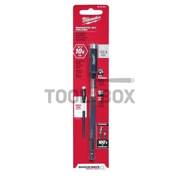 MILWAUKEE 152 MM MAGNETIC HOLDER / SHOCKWAVE / 4932471822