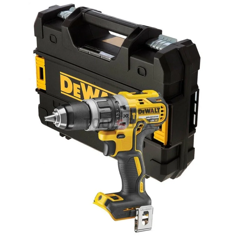 Cordless Impact Drill - Brushless Drill DeWalt DCD796NT, 18V, 70Nm