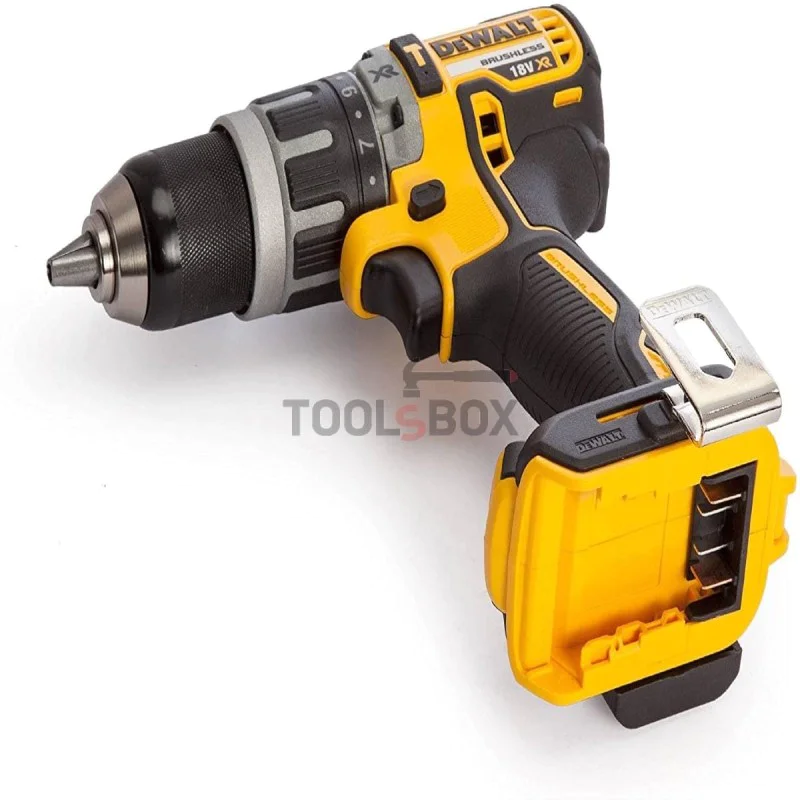 Cordless Impact Drill - Brushless Drill DeWalt DCD796NT, 18V, 70Nm