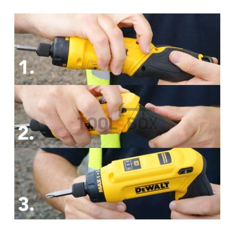 Cordless screwdriver DeWalt DCF680G2 - 7.2V / Li-Ion
