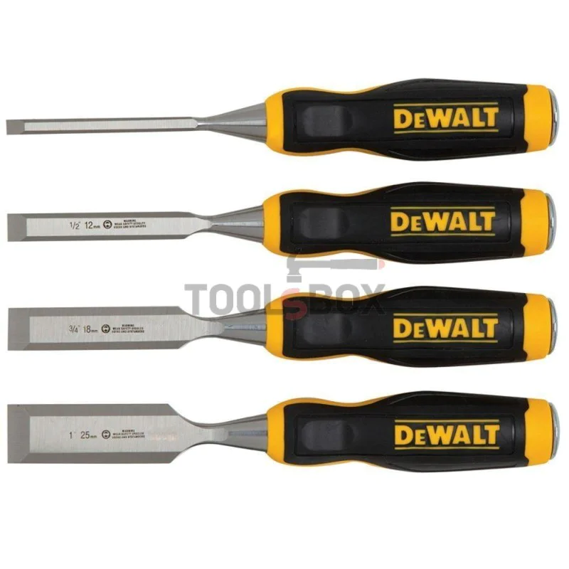 Dewalt DWHT16063 4 piece wood chopping set, hardened