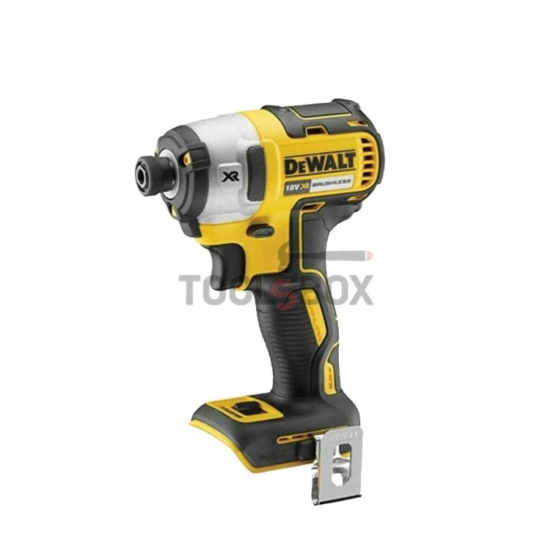 Set cordless angle grinder DeWALT DCG405N and cordless screwdriver DeWALT DCF887N, Brushless, 18V