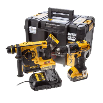 Комплект акумулаторни машини DeWALT DCK206M2T (DCD785+DCH253) 18 V