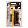 DEWALT DT70512T impact driver socket set 14 pieces