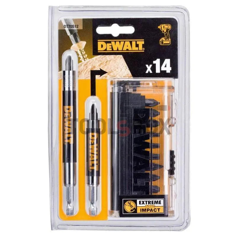 DEWALT DT70512T impact driver socket set 14 pieces